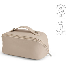 Macao Toiletry Bag 3.5L rLeather with zipper and handle