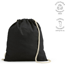 Lhotse Drawstring Bag rCotton 140gsm. rCotton Rope Straps