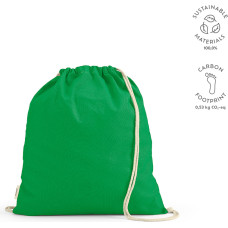 Lhotse Drawstring Bag rCotton 140gsm. rCotton Rope Straps
