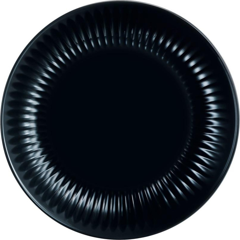 Luminarc COTTAGE NOIR DESERTA ŠĶĪVIS 19CM, MELNS, STIKLS, Luminarc