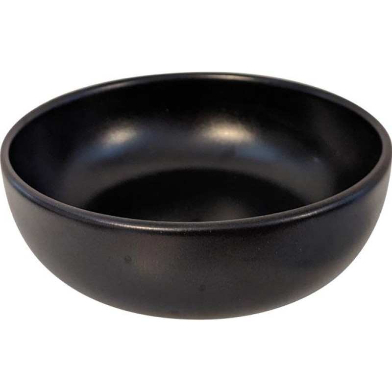 Keramika KERA BĻODA MELNA MATĒTA 15CM, Keramika