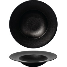 Leela Baralee FINE PLUS DZIĻAIS ŠĶĪVIS 27CM, MELNS, PORCELĀNS, Leela Baralee