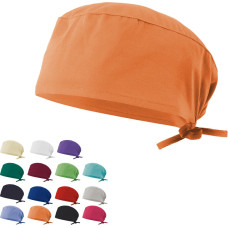 Velilla VL ENLIL. Sanitary twill cap (190g/m²), in cotton (35%) and polyester (65%) / White