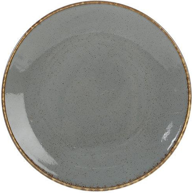 Porland SEASONS tumši pelēks šķīvis 18cm, Porland