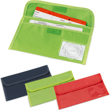 AIRLINE. 600D travel document bag / Red
