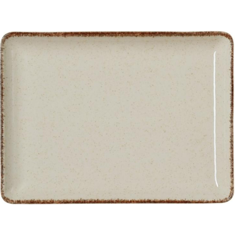 WAS SMILLA SAND SERVĒ&Scaron;ANAS &Scaron;ĶĪVIS 23x17CM, TAISNSTŪRA, BĒ&Scaron;S, PORCELĀNS, WAS