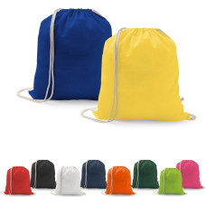 ISTANBUL. Backpack made from recycled cotton (70%) and polyester (30% rPET) (150 g/m²) / Red