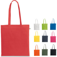 MEXICO. Bag made from recycled cotton (70%) and polyester (30% rPET) (150 g/m²) / Red