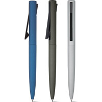 CONVEX. Recycled aluminium (100% rAL) and recycled ABS (100% rABS) ball pen with clip