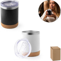 SOLBERG TUMBLER. Stainless steel travel cup 400 mL