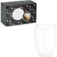 MACHIATO DUO. Set of 2 borosilicate glass cups