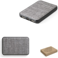 RENEWAL BATTERY. Power bank 5.000 mAh in recycled PET (100% rPET)