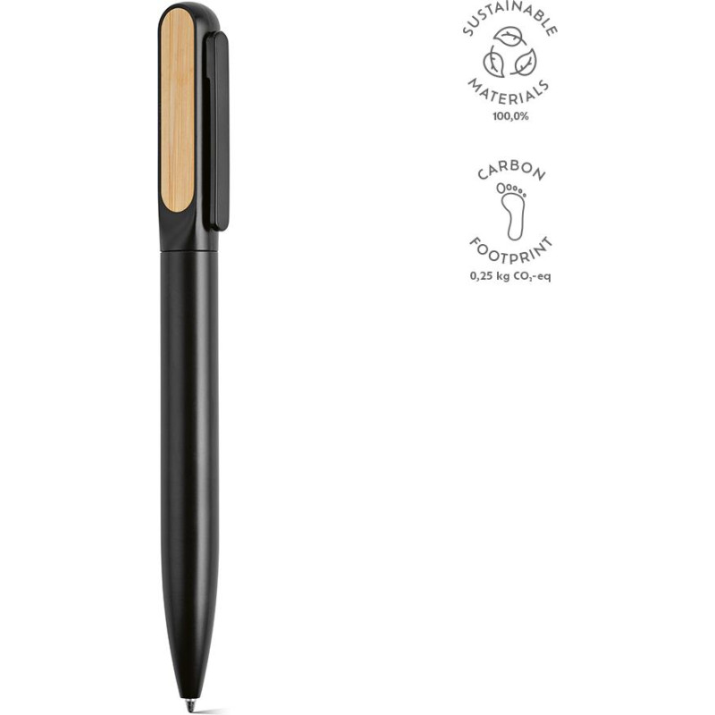 Plato Pen rAluminium. Blue 1km Dokumental® ink