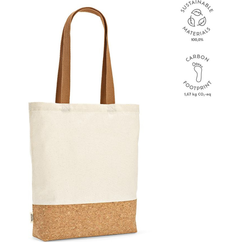 Chimborazo Shopping Bag rCotton 180gsm and Cork
