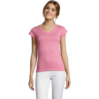 Sol's MOON WOMEN'S V-NECK T-SHIRT