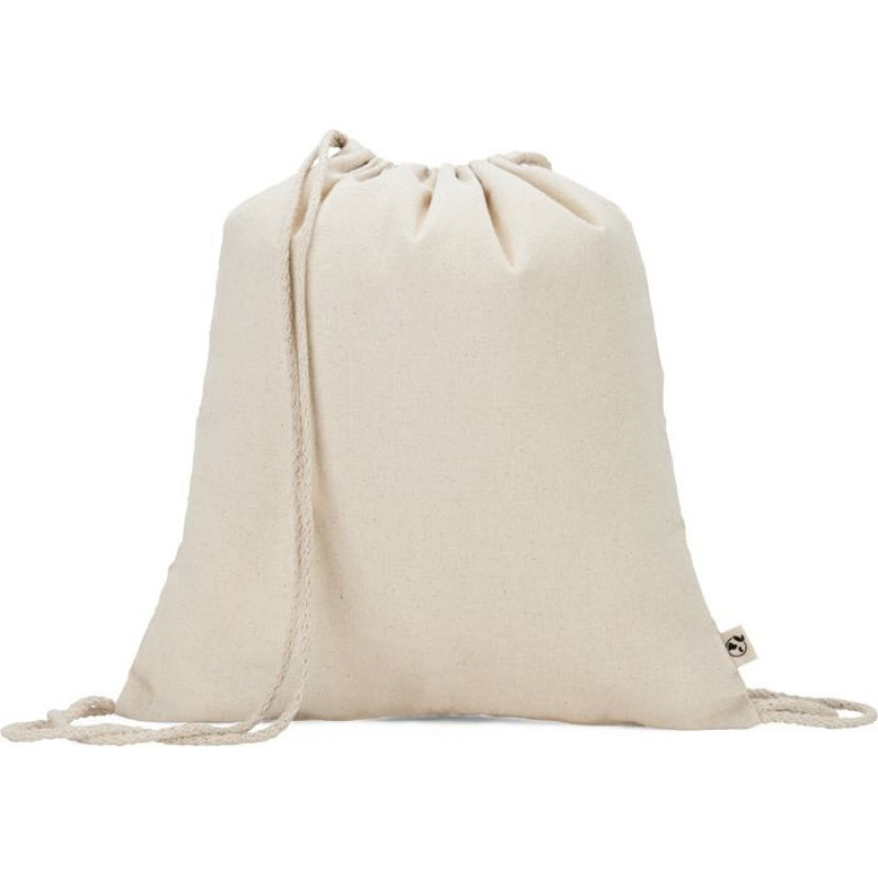 MAIORCA. 100% recycled cotton drawstring bag(180 g/m²)