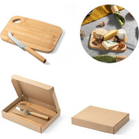 CAPPERO. Set with board and cheese knife