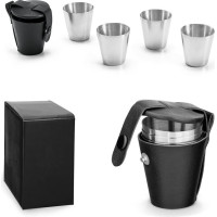 HIMALAYAS. Set of 4 stainless steel cups 25 mL