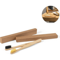 DELANY. Toothbrush with bamboo body and nylon bristles