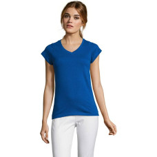 Sol's MOON WOMEN'S V-NECK T-SHIRT