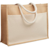 Jute shopping bag