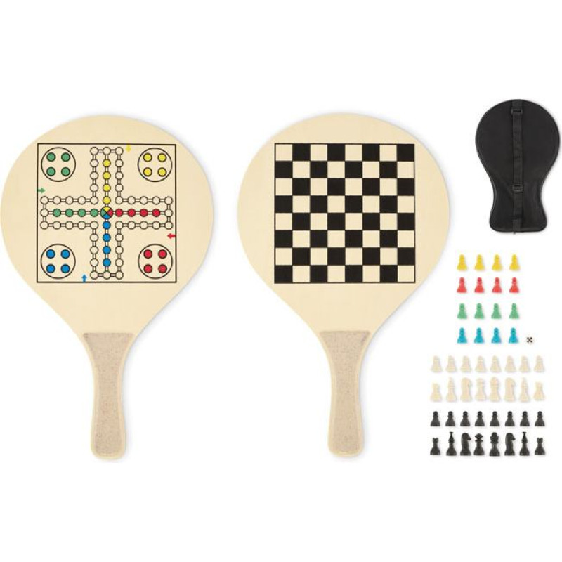Beach racket set
