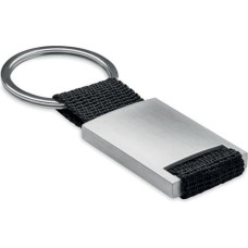 Metal rectangular key ring