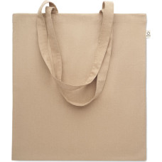 Recycled cotton shopping bag