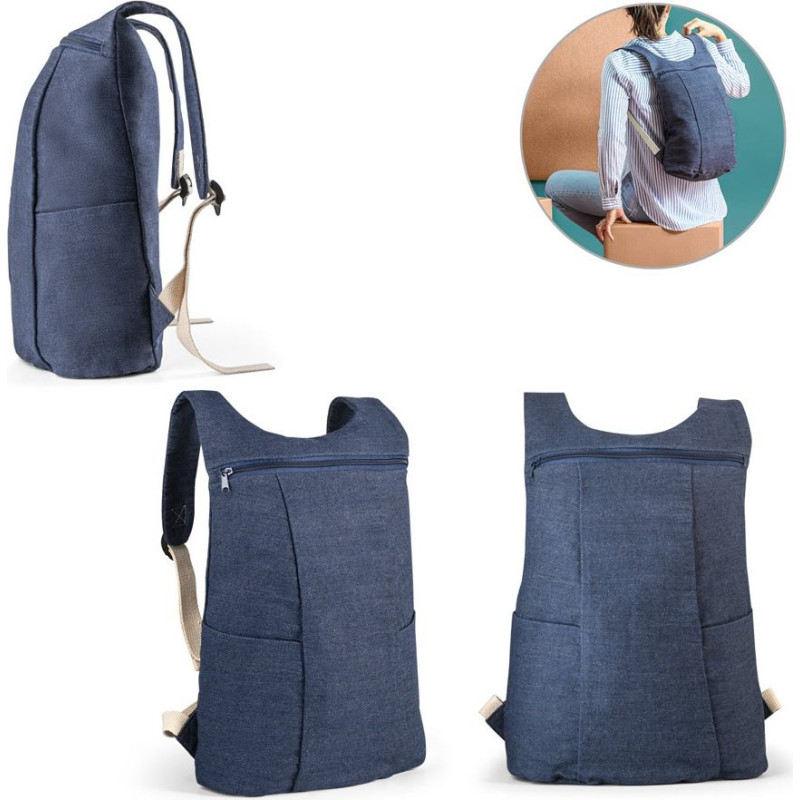 DENIM BPACK. Denim backpack (300 g/m²)
