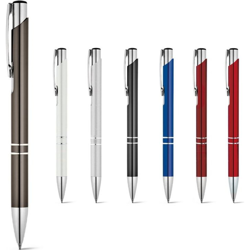 BETA BK. Aluminium ball pen with clip