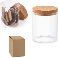 SPICE 700. Borosilicate glass bottle with cork lid 700 mL