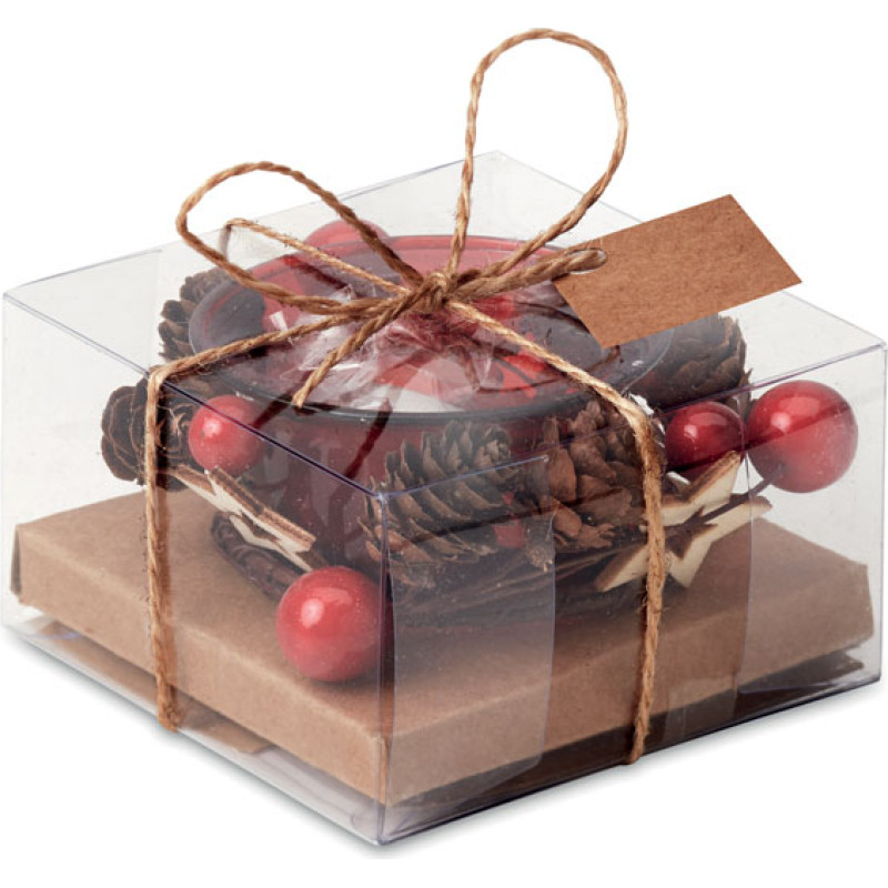 Christmas candle holder