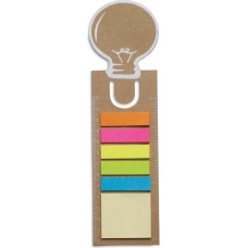 Bookmark with sticky memo pad