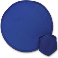 Foldable frisbee in pouch
