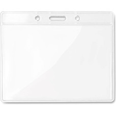 Transparent badge 10cmx8cm