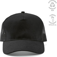 Zappa Cap rPET and rCotton. 5 panels and Snap Closure