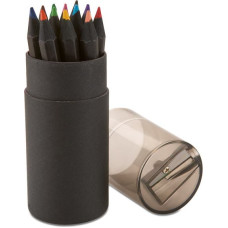 Black colouring pencils
