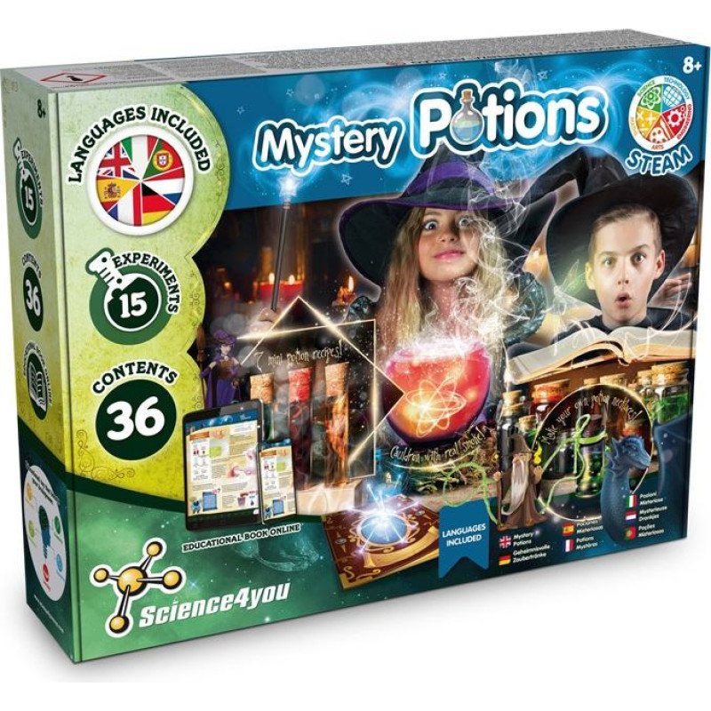 Science4You Mystery Potions Kit I. Educational kit for children