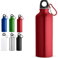RE-LANDSCAPE M. Recycled aluminium bottle with carabiner 530 mL