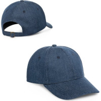 PHOEBE. Denim, cotton and polyester cap (300 g/m²)