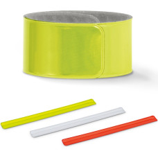 RAFAEL. Fluorescent slap band / Satin silver