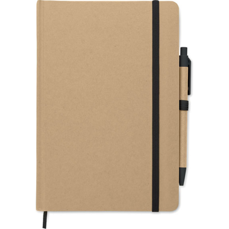 A5 notebook in recycled carton