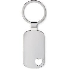 Key ring with heart detail