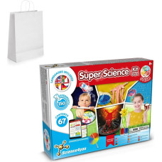 Science4You 6 in 1 Super Science Kit II. Educational kit supplied with a kraft paper gift bag (100 g/m²)