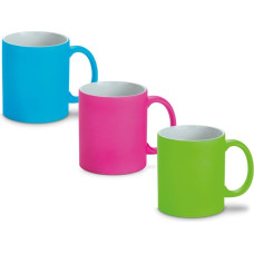 LYNCH. 350 mL neon finish ceramic mug
